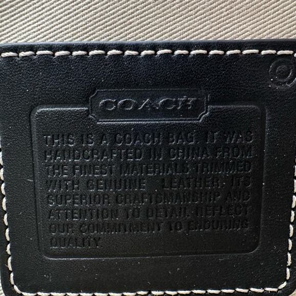 Coach Double Zipper Cosmetic Bag - Picture 11 of 11
